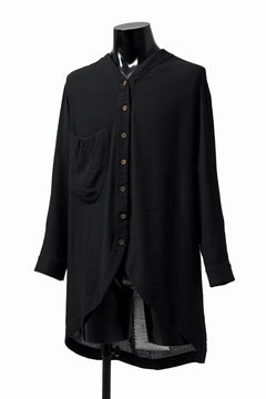 Load image into Gallery viewer, SOSNOVSKA OPEN SOFT SHIRT (BLACK)