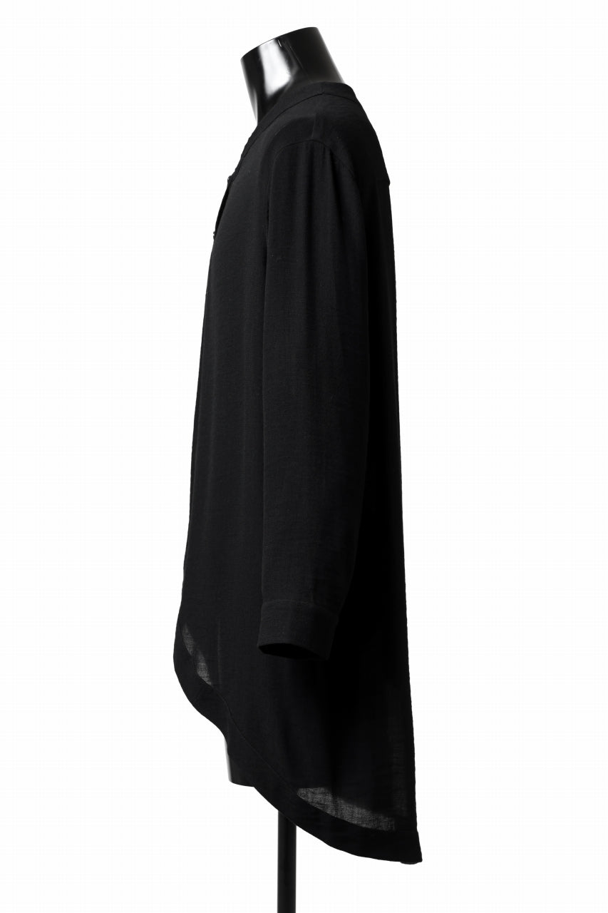 Load image into Gallery viewer, SOSNOVSKA OPEN SOFT SHIRT (BLACK)