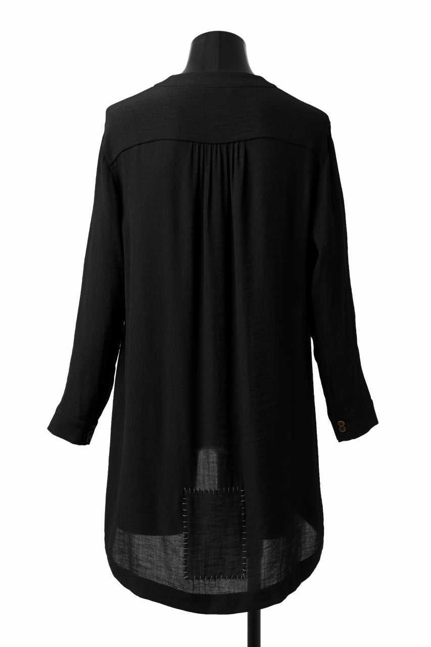 Load image into Gallery viewer, SOSNOVSKA OPEN SOFT SHIRT (BLACK)