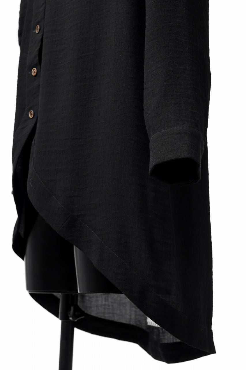 Load image into Gallery viewer, SOSNOVSKA OPEN SOFT SHIRT (BLACK)
