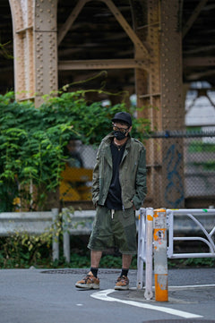 画像をギャラリービューアに読み込む, BACKLASH xx LOOM exclusive The Re-BUILD VINTAGE CUSTOM DOUBLE RIDERS JACKET (ARMY FIELD-A)