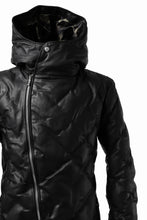 画像をギャラリービューアに読み込む, BACKLASH THE LINE exclusive HOODED DOWN JACKET / GUIDI CALF + POLISH WHITE GOOSE (BLACK)