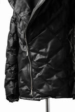 画像をギャラリービューアに読み込む, BACKLASH THE LINE exclusive HOODED DOWN JACKET / GUIDI CALF + POLISH WHITE GOOSE (BLACK)