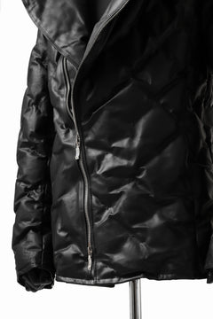 画像をギャラリービューアに読み込む, BACKLASH THE LINE exclusive HOODED DOWN JACKET / GUIDI CALF + POLISH WHITE GOOSE (BLACK)