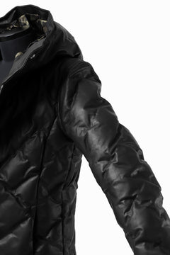 画像をギャラリービューアに読み込む, BACKLASH THE LINE exclusive HOODED DOWN JACKET / GUIDI CALF + POLISH WHITE GOOSE (BLACK)