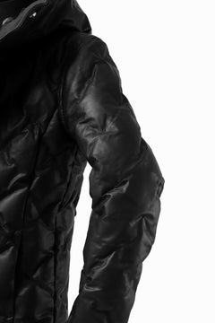 画像をギャラリービューアに読み込む, BACKLASH THE LINE exclusive HOODED DOWN JACKET / GUIDI CALF + POLISH WHITE GOOSE (BLACK)