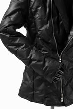 画像をギャラリービューアに読み込む, BACKLASH THE LINE exclusive HOODED DOWN JACKET / GUIDI CALF + POLISH WHITE GOOSE (BLACK)