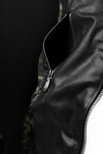 画像をギャラリービューアに読み込む, BACKLASH THE LINE exclusive HOODED DOWN JACKET / GUIDI CALF + POLISH WHITE GOOSE (BLACK)
