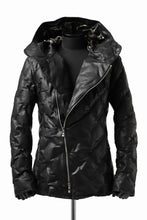 画像をギャラリービューアに読み込む, BACKLASH THE LINE exclusive HOODED DOWN JACKET / GUIDI CALF + POLISH WHITE GOOSE (BLACK)