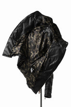 画像をギャラリービューアに読み込む, BACKLASH THE LINE exclusive HOODED DOWN JACKET / GUIDI CALF + POLISH WHITE GOOSE (BLACK)