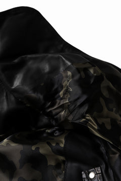 画像をギャラリービューアに読み込む, BACKLASH THE LINE exclusive HOODED DOWN JACKET / GUIDI CALF + POLISH WHITE GOOSE (BLACK)