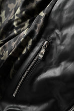 画像をギャラリービューアに読み込む, BACKLASH THE LINE exclusive HOODED DOWN JACKET / GUIDI CALF + POLISH WHITE GOOSE (BLACK)