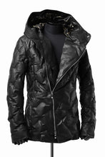 画像をギャラリービューアに読み込む, BACKLASH THE LINE exclusive HOODED DOWN JACKET / GUIDI CALF + POLISH WHITE GOOSE (BLACK)