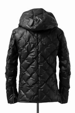 画像をギャラリービューアに読み込む, BACKLASH THE LINE exclusive HOODED DOWN JACKET / GUIDI CALF + POLISH WHITE GOOSE (BLACK)