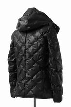 画像をギャラリービューアに読み込む, BACKLASH THE LINE exclusive HOODED DOWN JACKET / GUIDI CALF + POLISH WHITE GOOSE (BLACK)