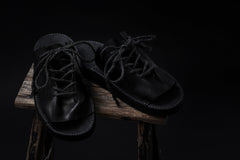 画像をギャラリービューアに読み込む, BACKLASH xx TOKYOSANDAL DRAPE FITTED SANDAL / DOUBLE SHOULDER OBJECT DYED (BLACK)