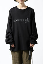 画像をギャラリービューアに読み込む, mastermind JAPAN BOXY-FIT LS / RUBBER AND FOAM PRINTED (BLACK)