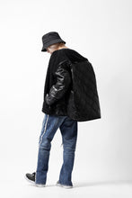 画像をギャラリービューアに読み込む, FACETASM ZIPPER SHERPA QUILTED LINER JACKET (BLACK x BLACK)
