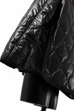 画像をギャラリービューアに読み込む, FACETASM ZIPPER SHERPA QUILTED LINER JACKET (BLACK x BLACK)