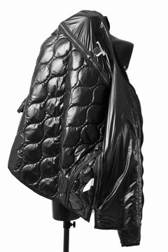 画像をギャラリービューアに読み込む, FACETASM ZIPPER SHERPA QUILTED LINER JACKET (BLACK x BLACK)