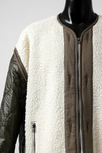 画像をギャラリービューアに読み込む, FACETASM ZIPPER SHERPA QUILTED LINER JACKET (ECRU x KHAKI)