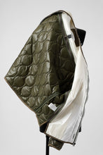 画像をギャラリービューアに読み込む, FACETASM ZIPPER SHERPA QUILTED LINER JACKET (ECRU x KHAKI)