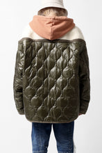 画像をギャラリービューアに読み込む, FACETASM ZIPPER SHERPA QUILTED LINER JACKET (ECRU x KHAKI)