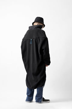 画像をギャラリービューアに読み込む, FACETASM HIGH-LOW FLEECE ZIPPER JACKET (BLACK)
