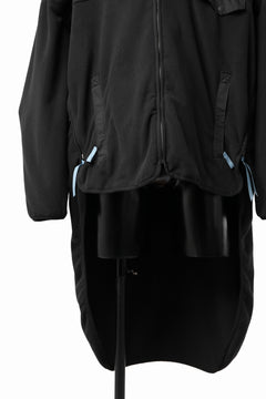 画像をギャラリービューアに読み込む, FACETASM HIGH-LOW FLEECE ZIPPER JACKET (BLACK)