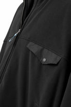 画像をギャラリービューアに読み込む, FACETASM HIGH-LOW FLEECE ZIPPER JACKET (BLACK)