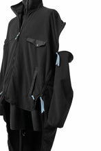 画像をギャラリービューアに読み込む, FACETASM HIGH-LOW FLEECE ZIPPER JACKET (BLACK)