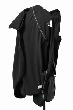 画像をギャラリービューアに読み込む, FACETASM HIGH-LOW FLEECE ZIPPER JACKET (BLACK)