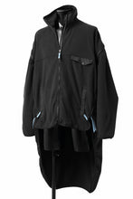 画像をギャラリービューアに読み込む, FACETASM HIGH-LOW FLEECE ZIPPER JACKET (BLACK)