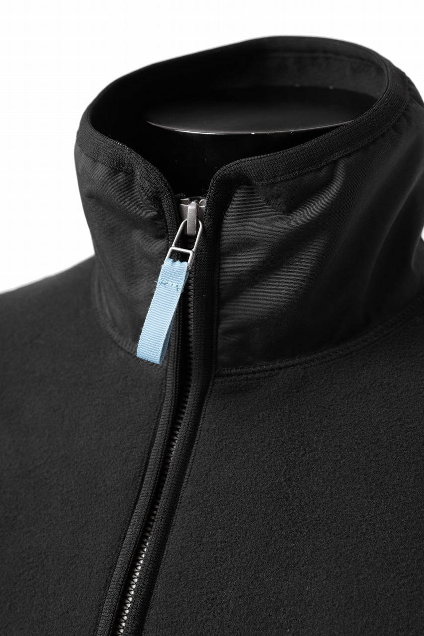 画像をギャラリービューアに読み込む, FACETASM HIGH-LOW FLEECE ZIPPER JACKET (BLACK)
