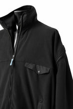 画像をギャラリービューアに読み込む, FACETASM HIGH-LOW FLEECE ZIPPER JACKET (BLACK)