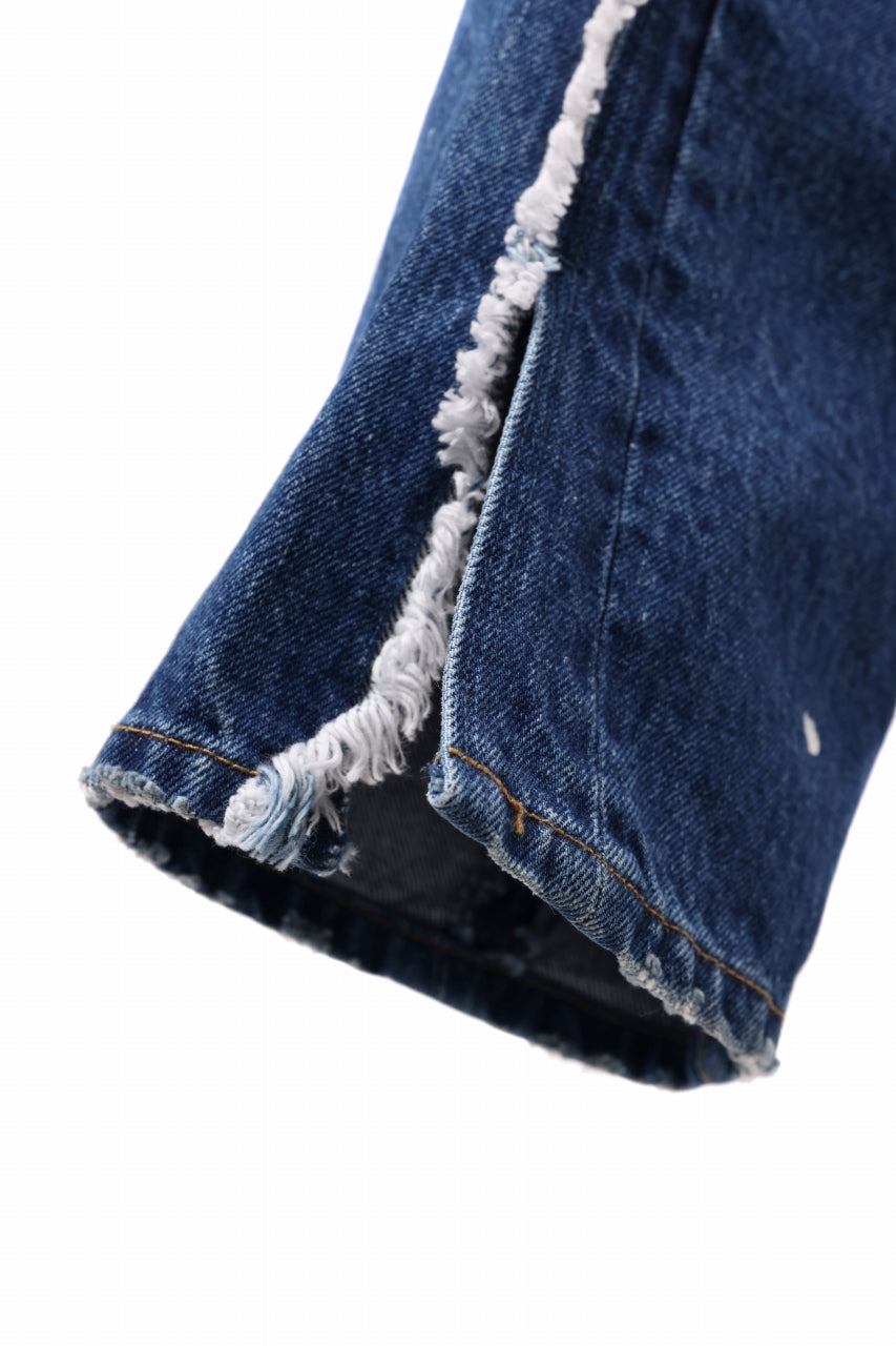 画像をギャラリービューアに読み込む, FACETASM DESTROYED DENIM PANTS (INDIGO)