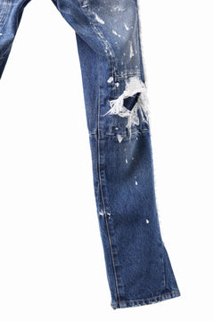 画像をギャラリービューアに読み込む, FACETASM DESTROYED DENIM PANTS (INDIGO)