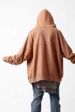 画像をギャラリービューアに読み込む, FACETASM CHEST-POCKET ZIP HOODIE (BROWN)
