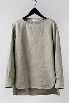 Load image into Gallery viewer, sus-sous shirt officers / L65 C22 S13 cloth washer (ICE GREY)