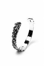 画像をギャラリービューアに読み込む, Loud Style Design - GET IN THE RING "ARABESQUE" SILVER BANGLE