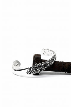 画像をギャラリービューアに読み込む, Loud Style Design - GET IN THE RING "ARABESQUE" SILVER BANGLE