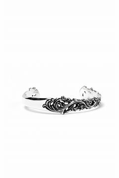 画像をギャラリービューアに読み込む, Loud Style Design - GET IN THE RING "ARABESQUE" SILVER BANGLE