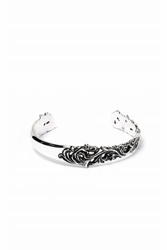 画像をギャラリービューアに読み込む, Loud Style Design - GET IN THE RING "ARABESQUE" SILVER BANGLE