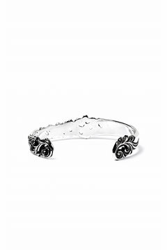 画像をギャラリービューアに読み込む, Loud Style Design - GET IN THE RING "ARABESQUE" SILVER BANGLE