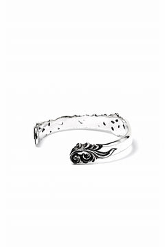 画像をギャラリービューアに読み込む, Loud Style Design - GET IN THE RING "ARABESQUE" SILVER BANGLE