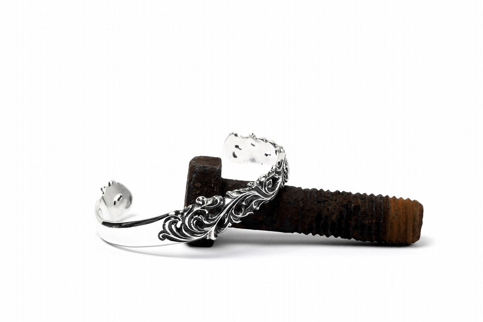 画像をギャラリービューアに読み込む, Loud Style Design - GET IN THE RING "ARABESQUE" SILVER BANGLE