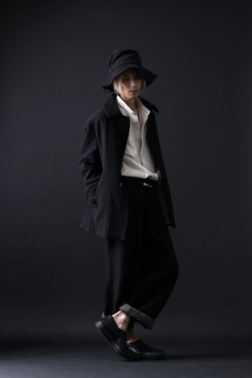 画像をギャラリービューアに読み込む, forme d'expression Baggy 5 Pocket Pants (Black)