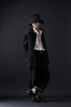 画像をギャラリービューアに読み込む, forme d&#39;expression Hidden Plaquette Caban Short Coat (Black)