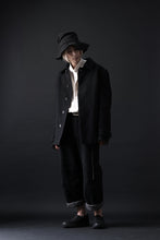 画像をギャラリービューアに読み込む, forme d&#39;expression Hidden Plaquette Caban Short Coat (Black)