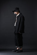 画像をギャラリービューアに読み込む, forme d&#39;expression Hidden Plaquette Caban Short Coat (Black)